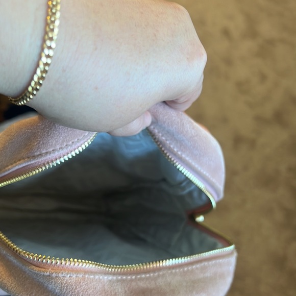 UGG suede backpack with sheepskin logo - Picture 12 of 17